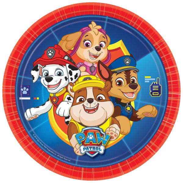 Paw Patrol Party Tallerkener