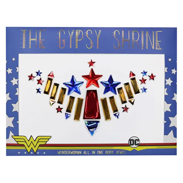 Wonder Woman Body Jewel Stickers