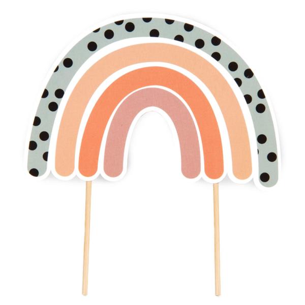 Boho Rainbow Cake Topper