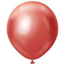 Latexballonger Kromr&oslash;d 45 cm