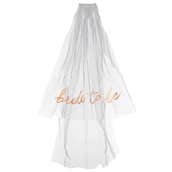 Hvitt Brudeslør Bride to Be