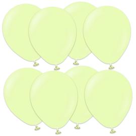 Latexballonger Macaron Pistasj 13 cm