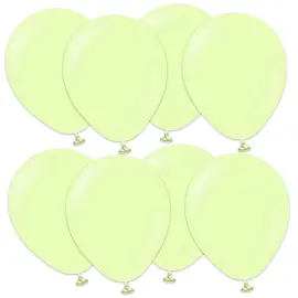 Latexballonger Macaron Pistasj 13 cm