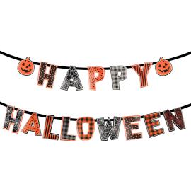 Bokstavgirlander Happy Halloween