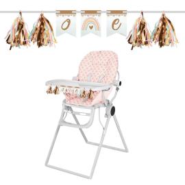 Boho Rainbow One Pynt til Barnestol