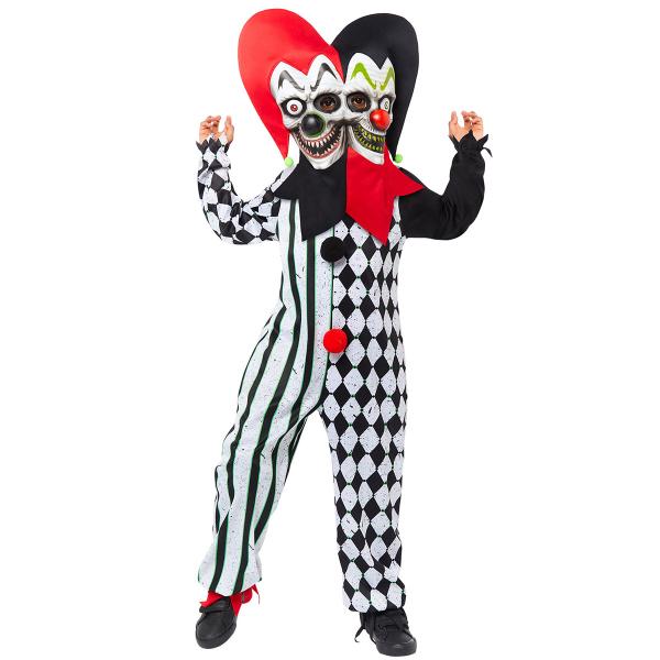 Two-Face Gjøgler Kostyme Barn