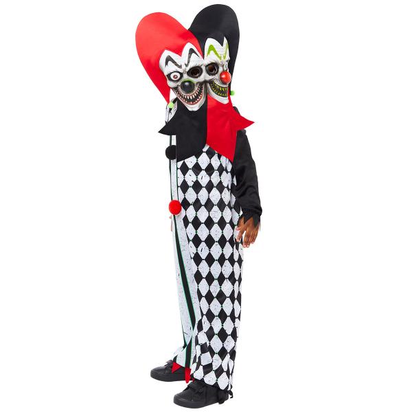 Two-Face Gjøgler Kostyme Barn