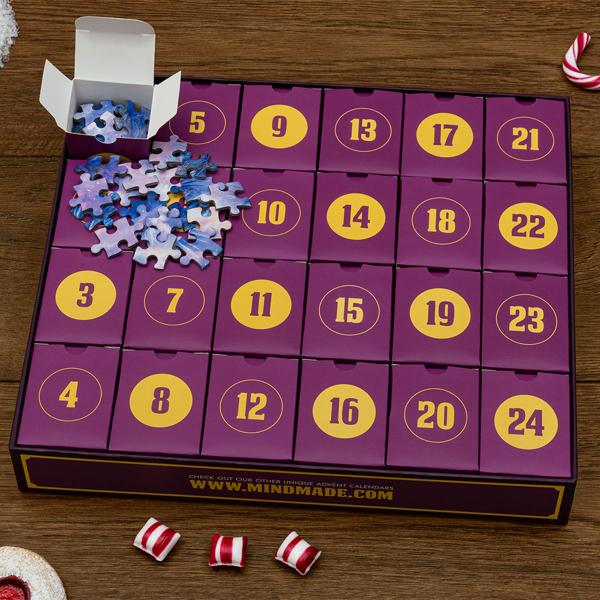 Adventskalender Puslespill Stille Natt