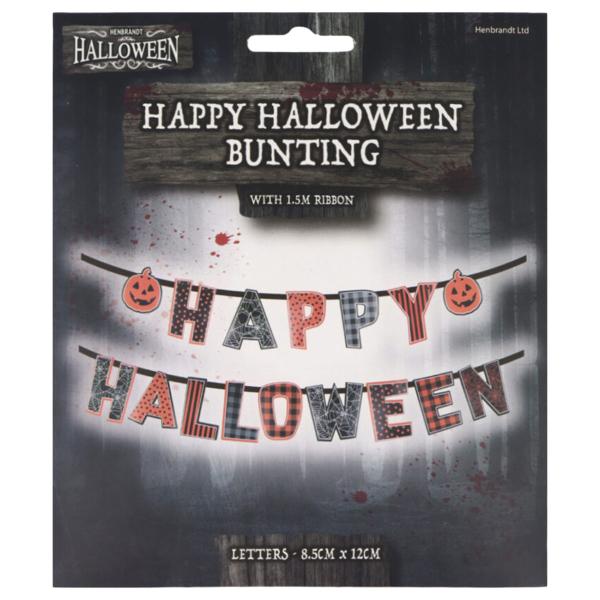 Bokstavgirlander Happy Halloween