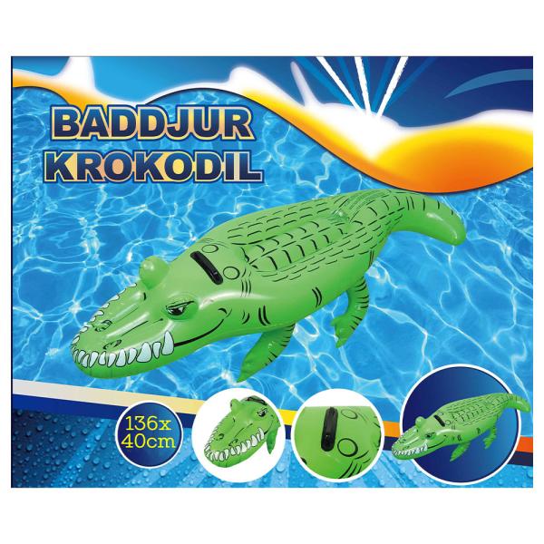 Oppblåsbart Badedyr Krokodille Barn