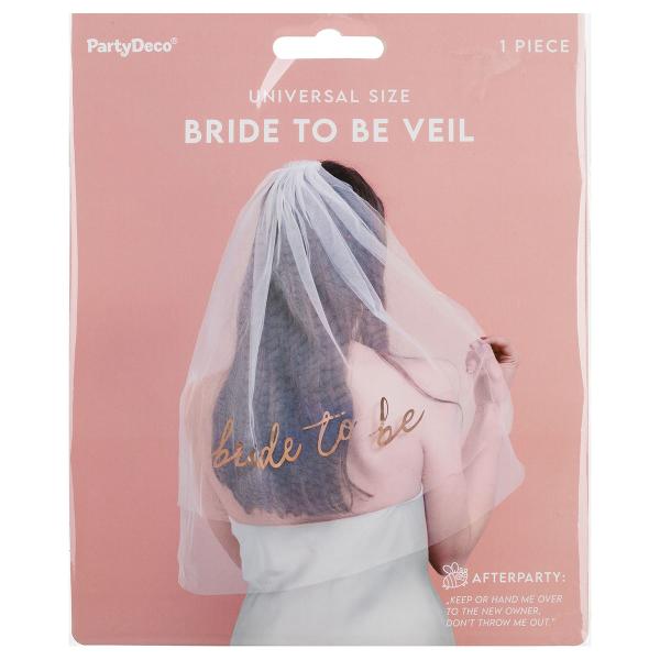 Hvitt Brudeslør Bride to Be