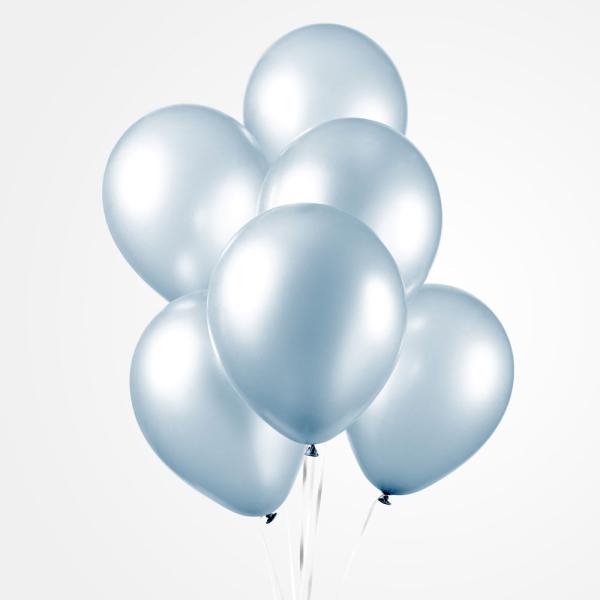 Pearl Lyseblå Ballonger