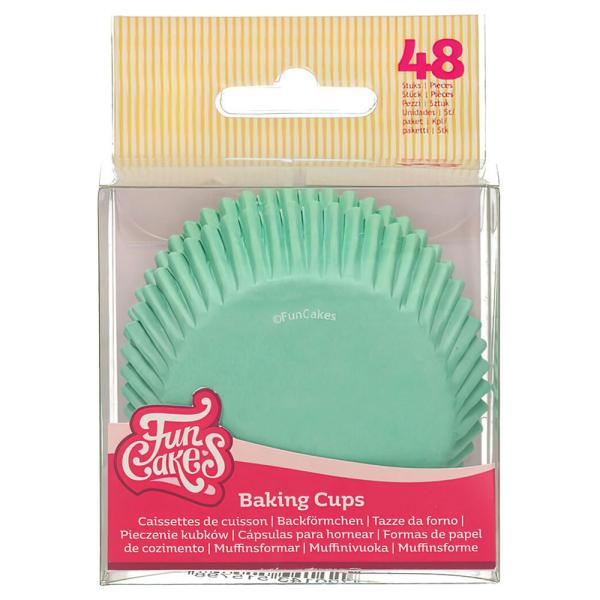 Muffinsformer Mint Green