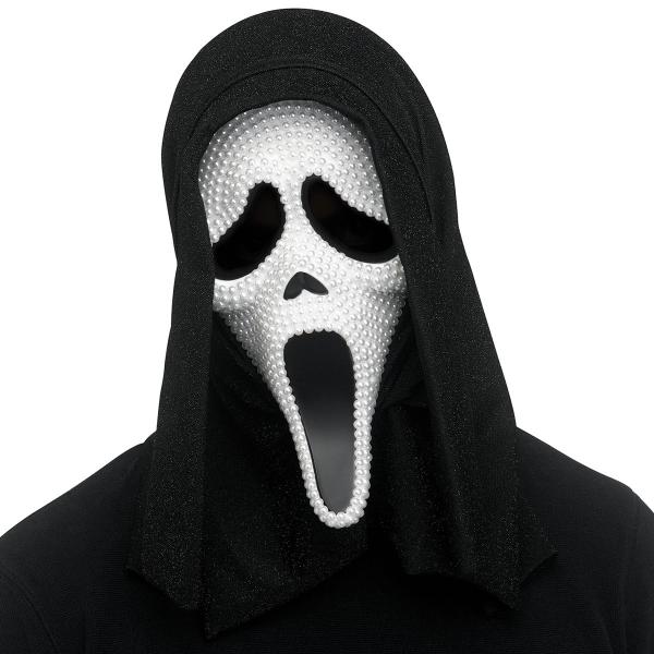 Spøkelsesmaske med Perler