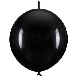 Lenkende Latexballonger Svart 20-pakning