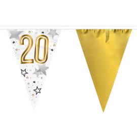 Vimpelgirlander 20 &aring;r Stjerner