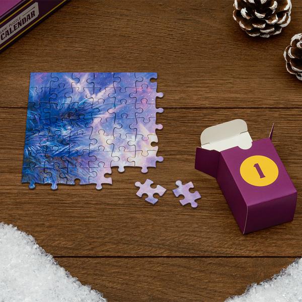 Adventskalender Puslespill Stille Natt