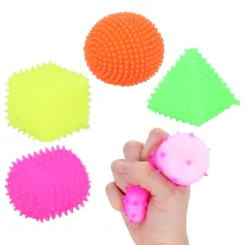 Neon Klemmeleke med Nagler 7 cm