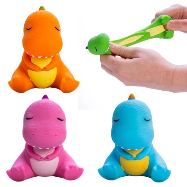Stressleketøy Stretchy Dinosaur