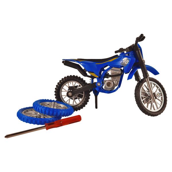 Motocross med Tilbehør Leke