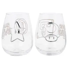 Super Mario Glass 2-pakning