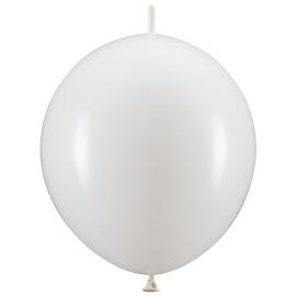 Lenkende Latexballonger Hvit 20-pakning