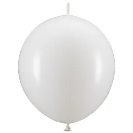 Lenkende Latexballonger Hvit 20-pakning