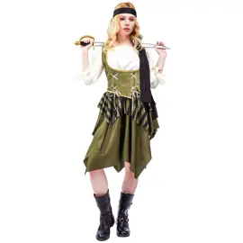 Kostyme Pirat Khaki