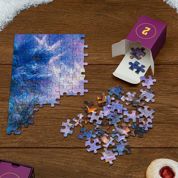 Adventskalender Puslespill Stille Natt