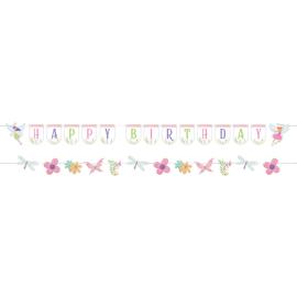 Fairy Forest Girlander Happy Birthday