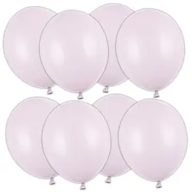 Sterke Ballonger Lavendelgrå Pastell 12 cm 100-pakning