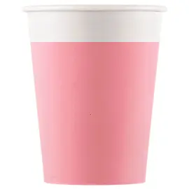 Rosa Pappkopper Solid Color