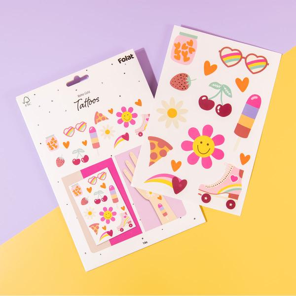 Midlertidige Tatoveringer Boho Girlz 14-pakning