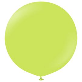 Latexballonger Limegr&oslash;nn 60 cm 2-pakning