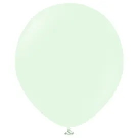 Latexballonger Macaron Blekgr&oslash;nn 45 cm