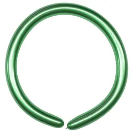 Figurballonger Chrome Grønne 100-pakning