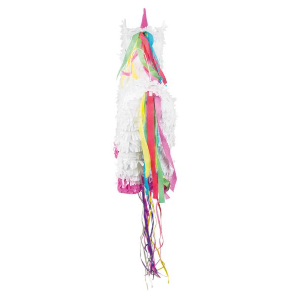 Pinata Enhjørning Hvit og Rosa
