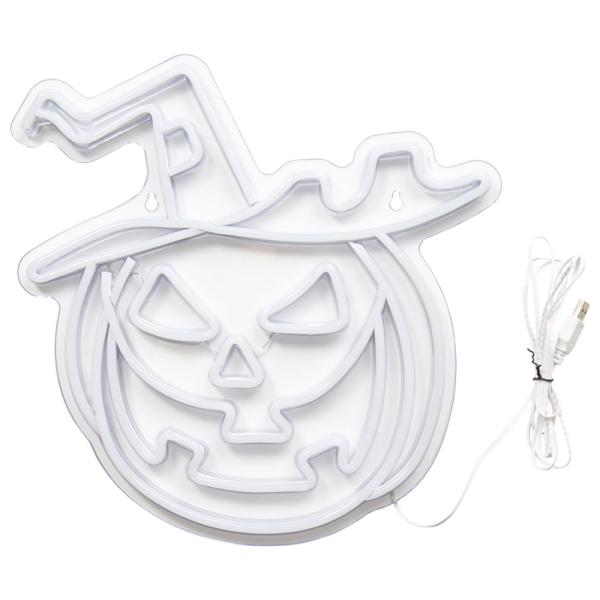 Gresskar LED Skilt Halloween