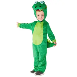 Krokodillekostyme Gr&oslash;nn Barn