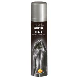 Hår- og Kroppsfarge Glitter Spray Sølv