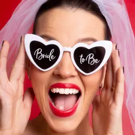Bride to Be Hjerteformede Briller