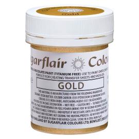 Sugarflair Sjokoladefarge Gull