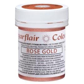 Sugarflair Sjokoladefarge Rosegull