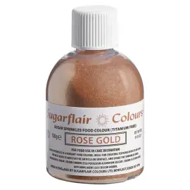 Sugarflair Farget Sukker Rosegull