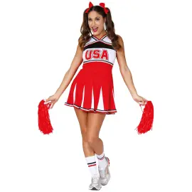 Cheerleader Drakt Medium