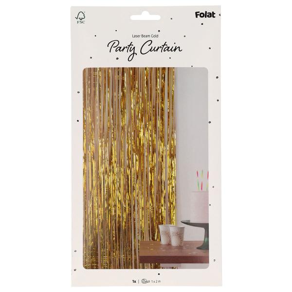 Party Draperi Iriserende Gull 200x100 cm