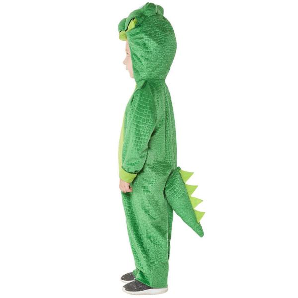 Krokodillekostyme Grønn Barn