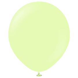 Latexballonger Macaron Pistasj 45 cm