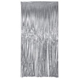 Party Draperi Iriserende S&oslash;lv 200x100 cm