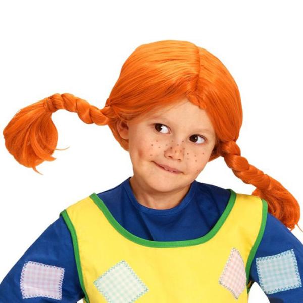 Pippi Langstrømpe Parykk Barn